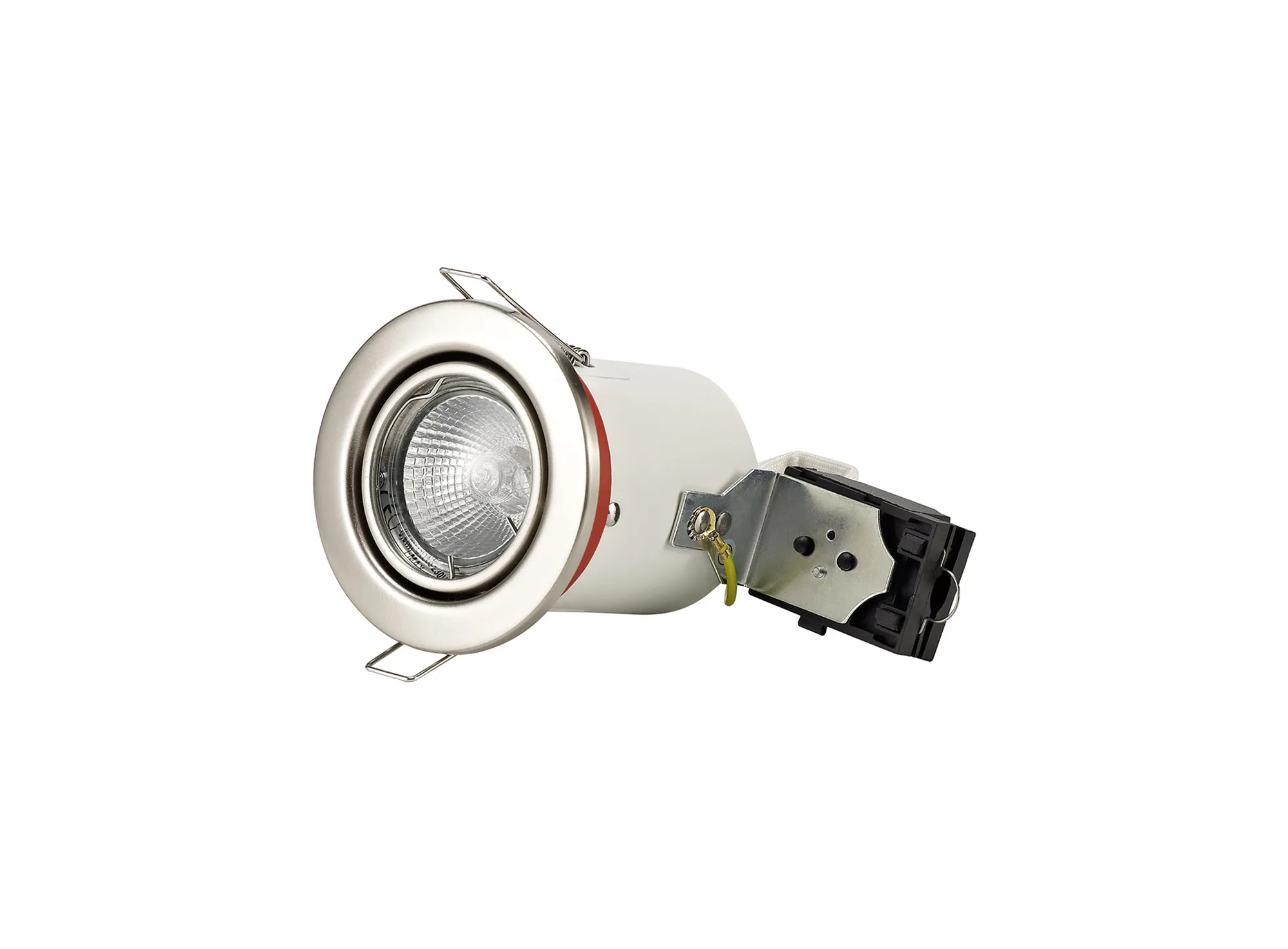 Agni Adjustable Fire Rated Downlight Satin Nickel D0441  Deco Agni